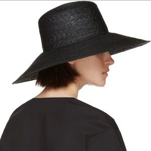 New David and young hat large black rainbow